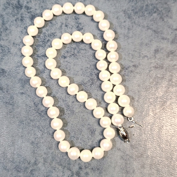 Freshwater cultured Pearl necklace - Picture 5 of 7